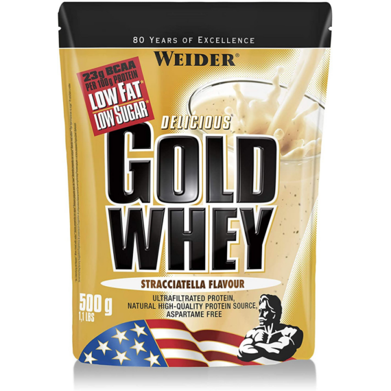 Weider Gold Whey 500 g fehérjepor - sztracsatella