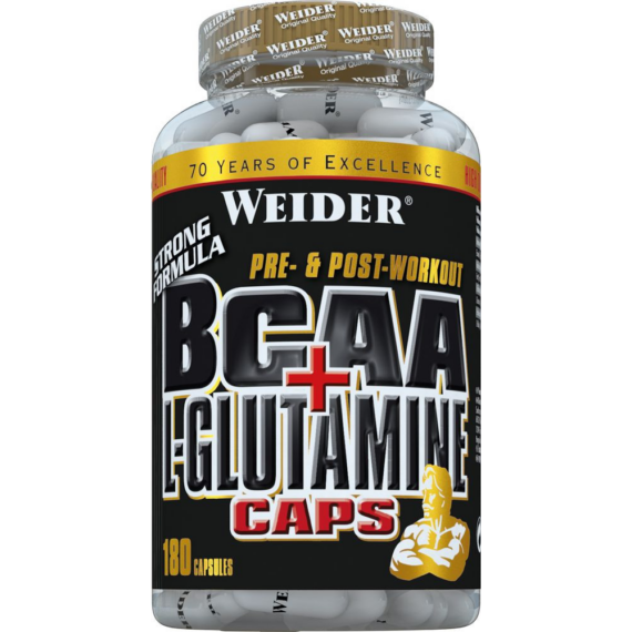 Weider BCAA + L-Glutamine Caps