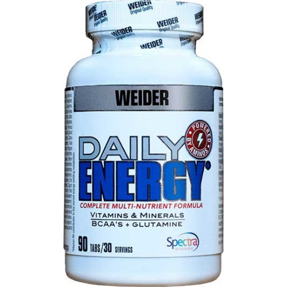 Weider Daily Energy 90 tabletta vitamin készítmény