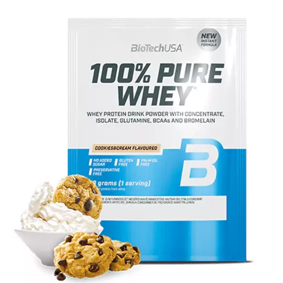 100% Pure Whey 28g cookies&cream
