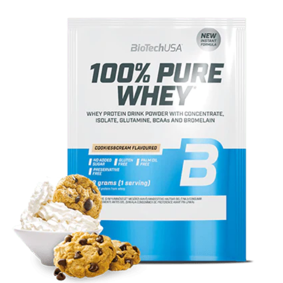 100% Pure Whey 28g cookies&cream