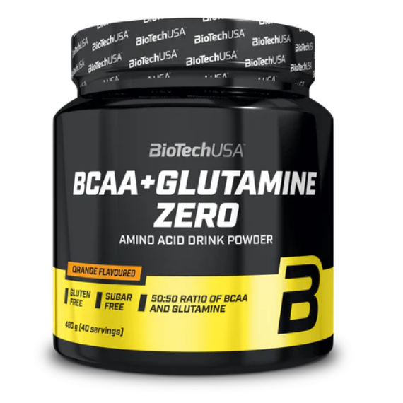 BCAA+Glutamine Zero 480g narancs